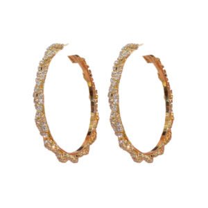 Personality fashion big hoop earrings